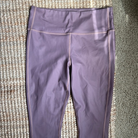 Athleta Pink High-Waisted Leggings with Stretchy Performance Fabric - Picture 3 of 4